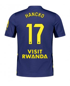 Günstige Atletico Madrid David Hancko #17 Auswärtstrikot 2025-26 Kurzarm